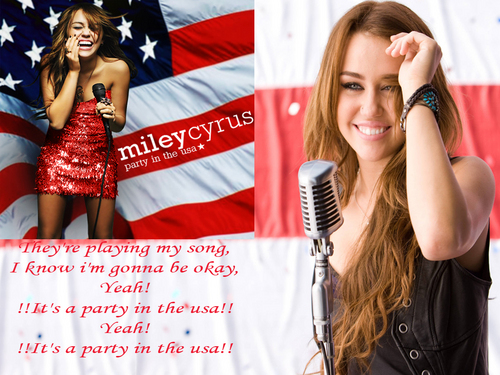  Miley cyrus-Party in USA