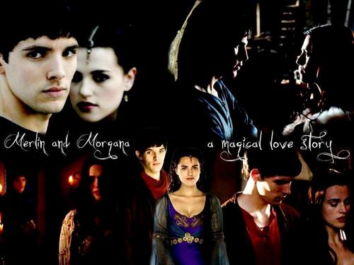  Morgana and Merlin... The romance that never was...