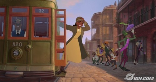  Princess and the Frog- calle Car