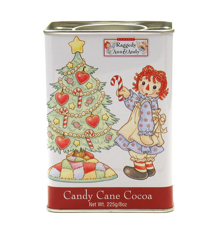  Raggedy Ann And Andy Christmas Candy Tin