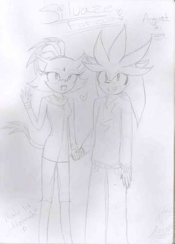  Silver and Blaze <3