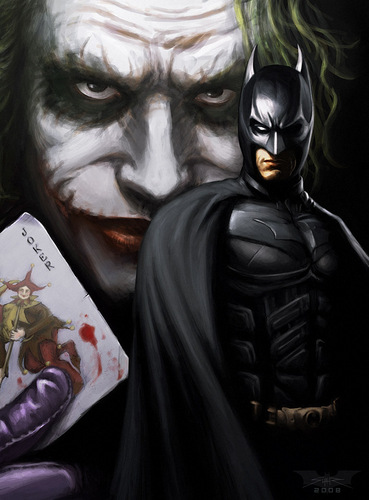  The Joker & Бэтмен