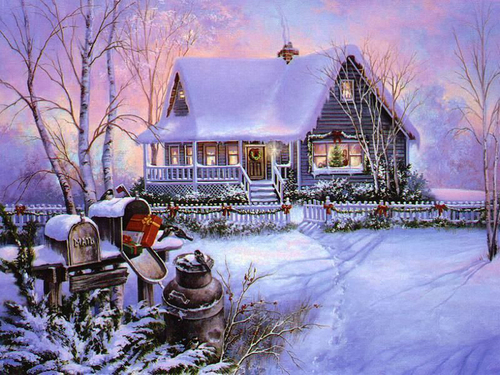 Winter 집 sweet 집