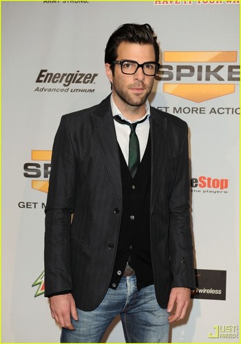  Zachary Quinto Visits the Video Game Awards