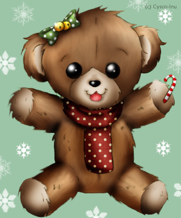  cause 圣诞节 bears are cute