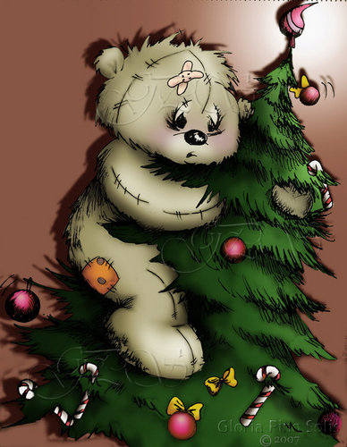  cause Weihnachten bears are cute