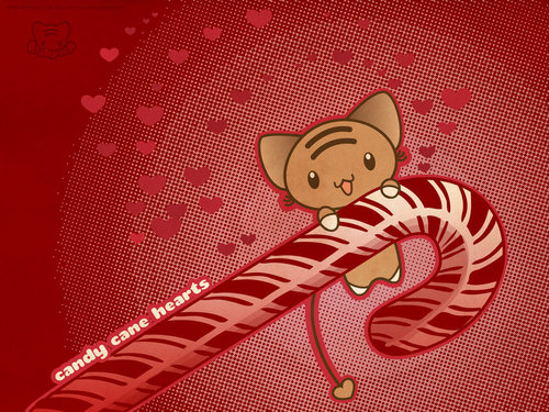 christmas candy canes♥