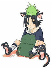  sasuke kitty cat