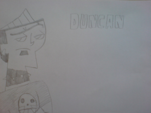 A drawing of duncan from TDI, TDA, TDtM!