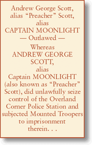  Capt. Moonlight (aka) Andrew George Scott (aka) Preacher Scott