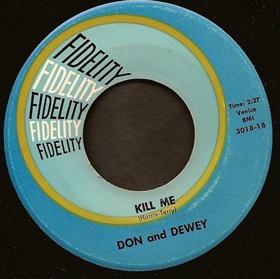  Don & Dewey ~ Kill Me