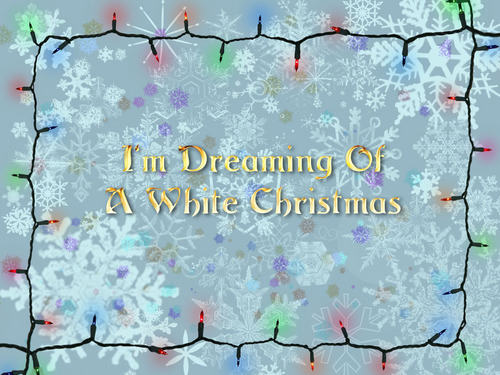  Dreaming of a White Рождество