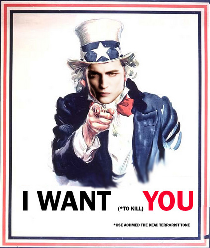  Edward says: I WANT(...) YOU. (Uncle Sam version)