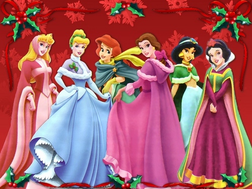  Merry giáng sinh from the Disney Princess