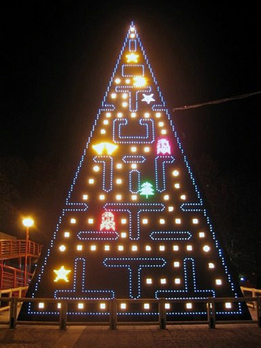  Pac Man Christmas Tree!