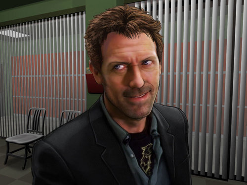  hugh laurie -House M.D- picture of house game for PC