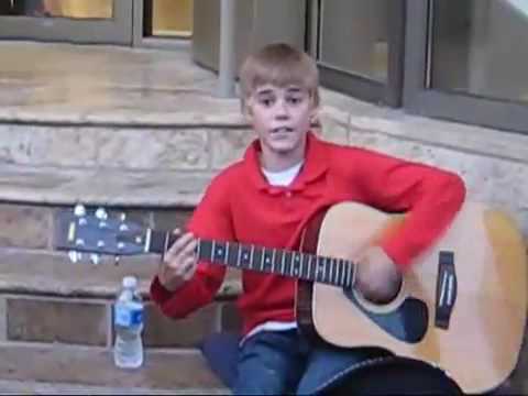  justin bieber before he was famouse