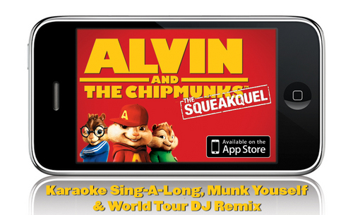  Alvin and the Chipmunks: The Squeakquel iPhone App