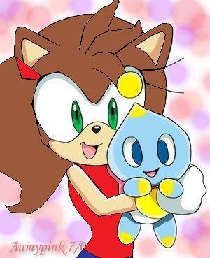  Cleo The Racoon and Lilly The Chao