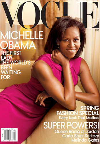  Michelle Obama On The Cover of VOGUE