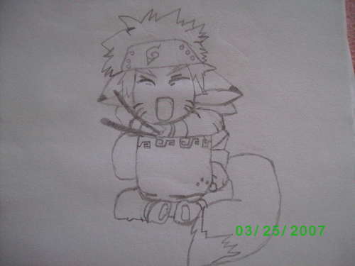  Naruto chibi- my drawing