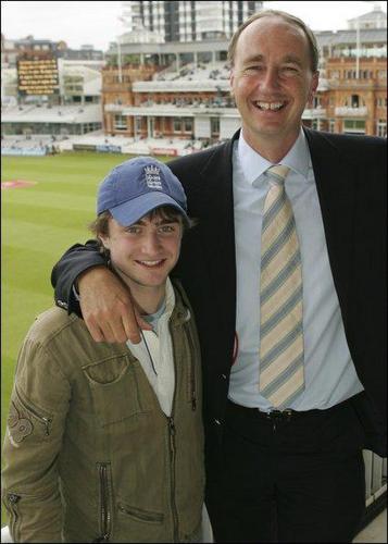 Photo of Dan at Lord's on his 18th Birthday 