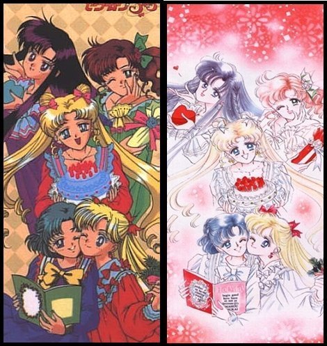Sailor Moon anime and manga :)