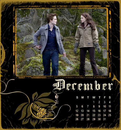  Twilight/New Moon Calendar 2010-December