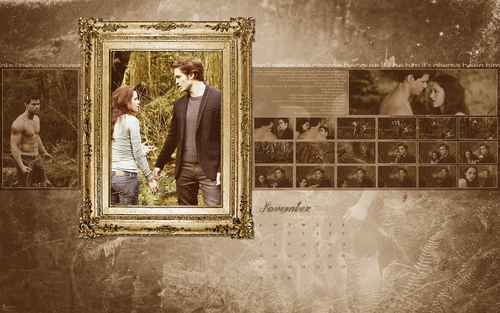  Twilight Saga 2010 Desktop fondo de pantalla Calendar(from novel noviee twilight)