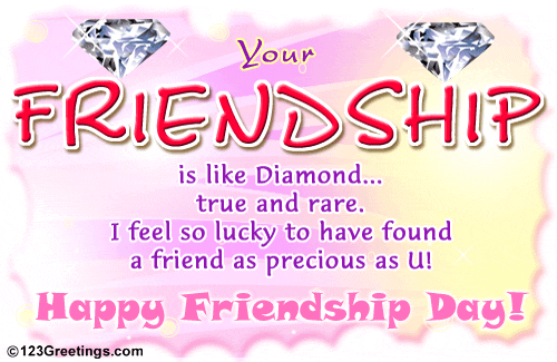  friendship is like a dimond xxx