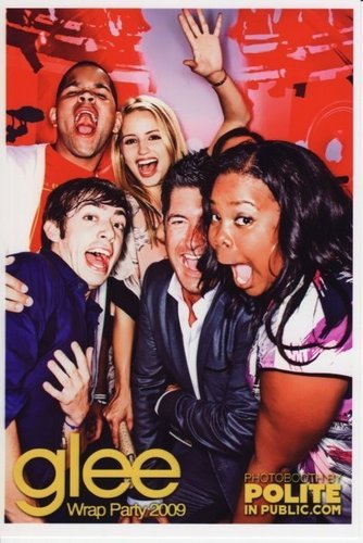  Glee cast party picture