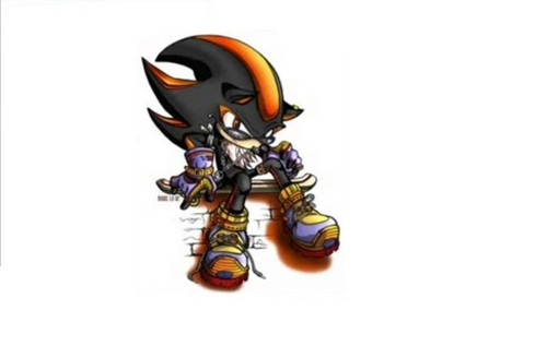  shadow with diffrent gloves & shose.