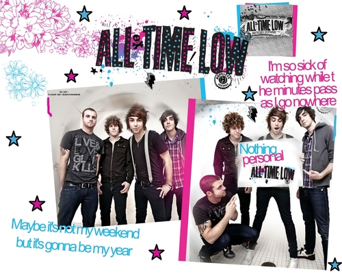  All Time Low achtergrond (Edited)
