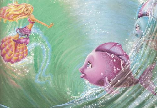  바비 인형 in a Mermaid Tale