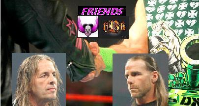  Bret Hart and Shawn Michaels
