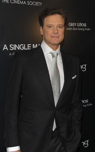 Colin Firth at The Cinema Society and Bing Host Screening of A Single Man