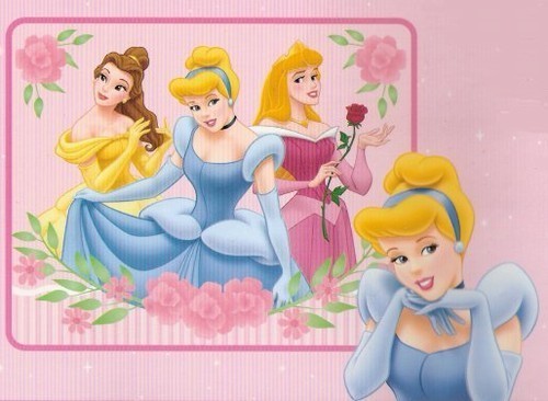  Belle,Aurora And cenicienta