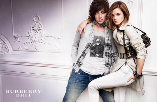  Emma Watson in burberry Spring/Summer Campaign