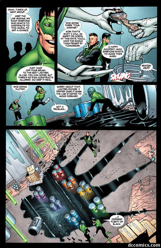 Green Lantern Origin