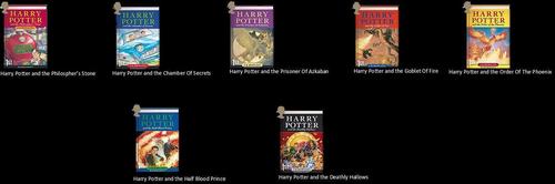  Harry Potter Books 1-7