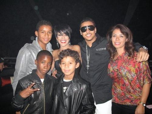  Jaafar, Ola Ray, Quincy, Diddy's son, and Jermajesty