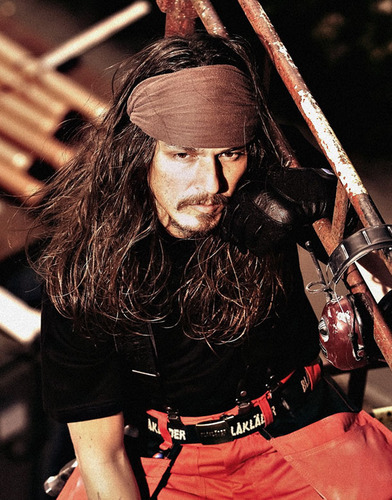  Jack Sparrow - Pirate কাজের পোশাক