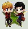  Japanesse Merlin and Arthur