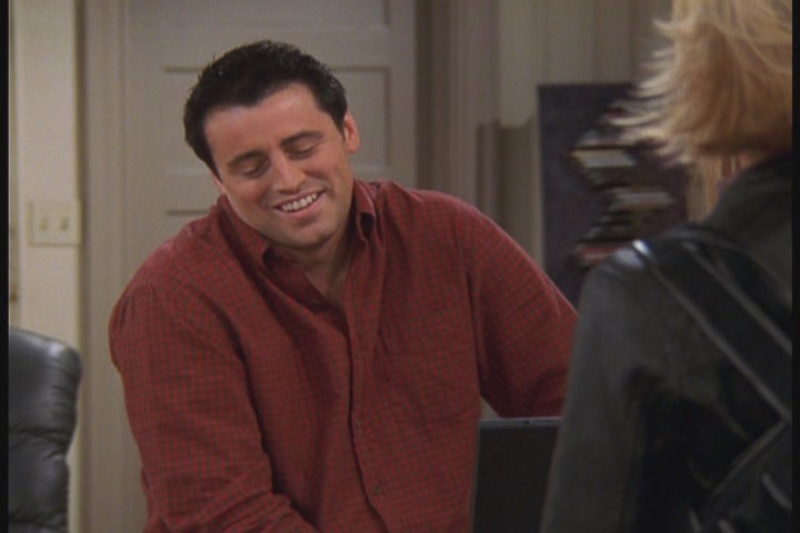 Joey Tribbiani - The One Where Rachel's Sister Babysits - 10.05 - Joey ...