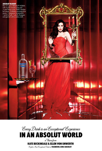  Kate Beckinsale Absolut advertisement