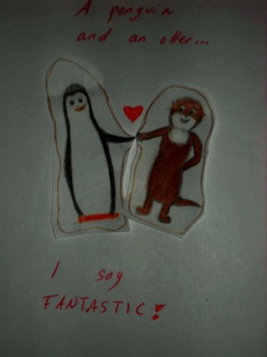  Penguin+Otter=Love
