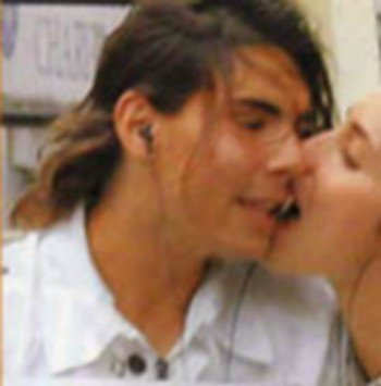  Rafa and Xisca kiss