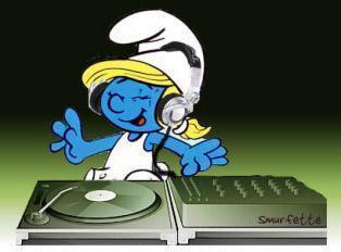Smurfette the DJ
