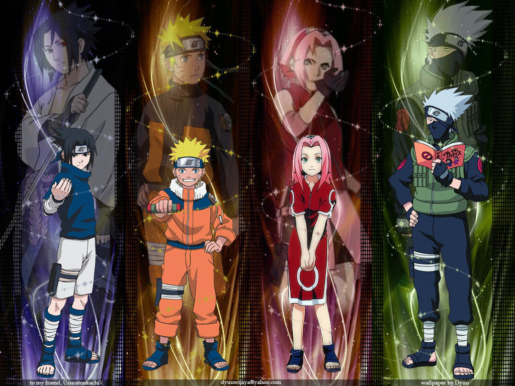 Naruto Wallpaper Team 7 gambar ke 11