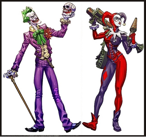The Joker và Harley Quinn